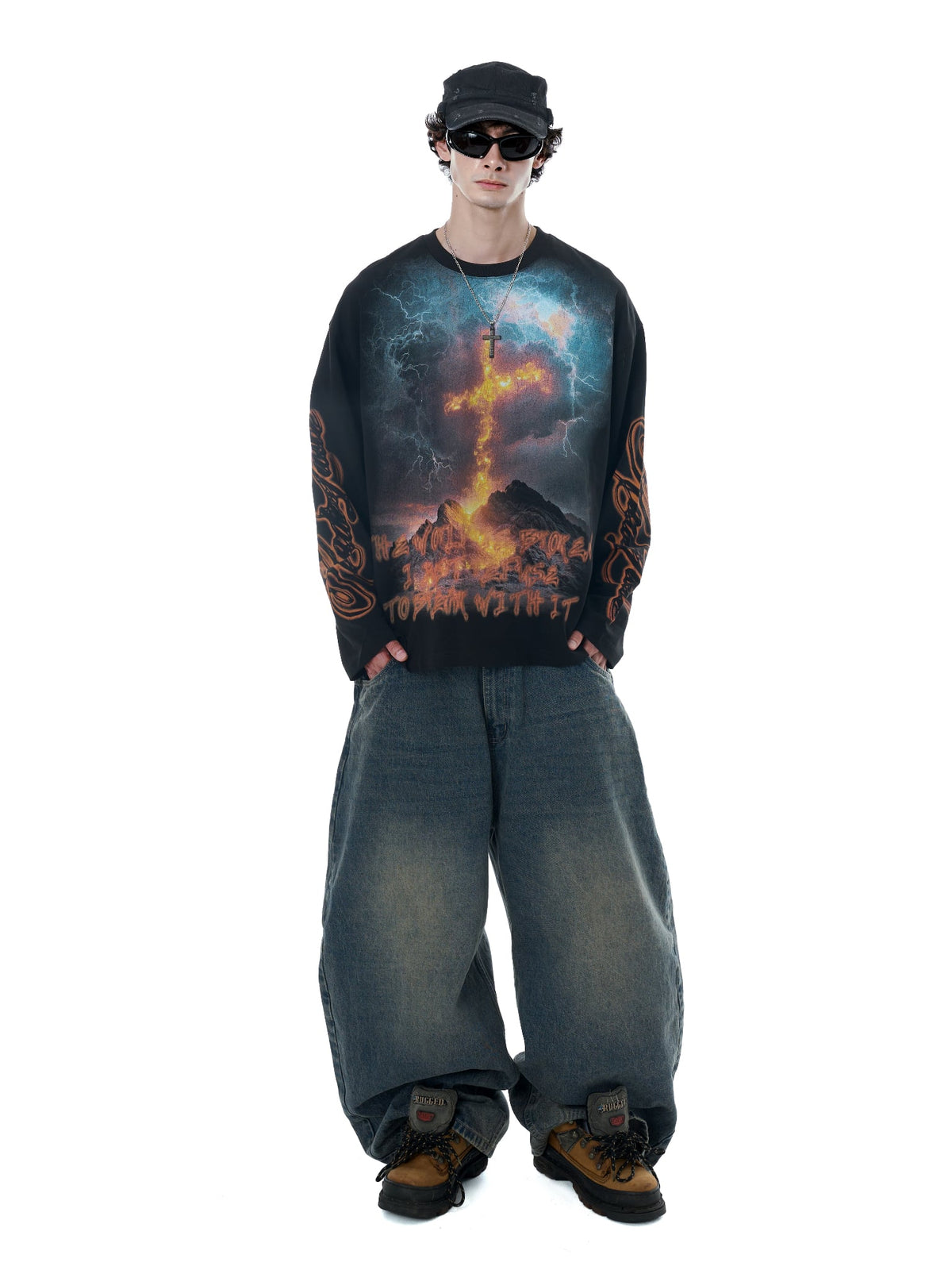 HADES THUNDER CROSS LONGSLEEVE by HADES - image 2