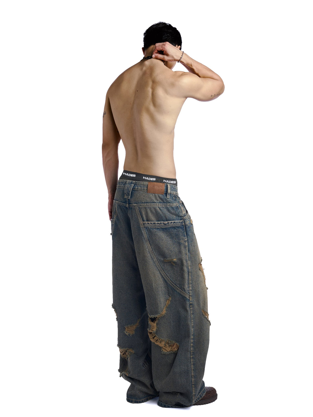 HADES GRUNGE RIOT DENIM PANTS by HADES - image 4