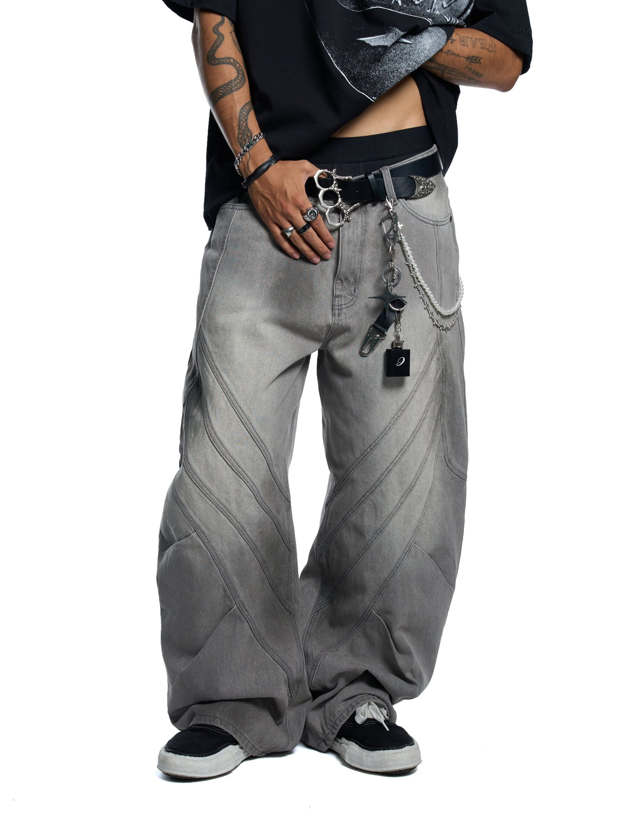 HADES CRISSCROSS WASH JEANS by HADES - image 4