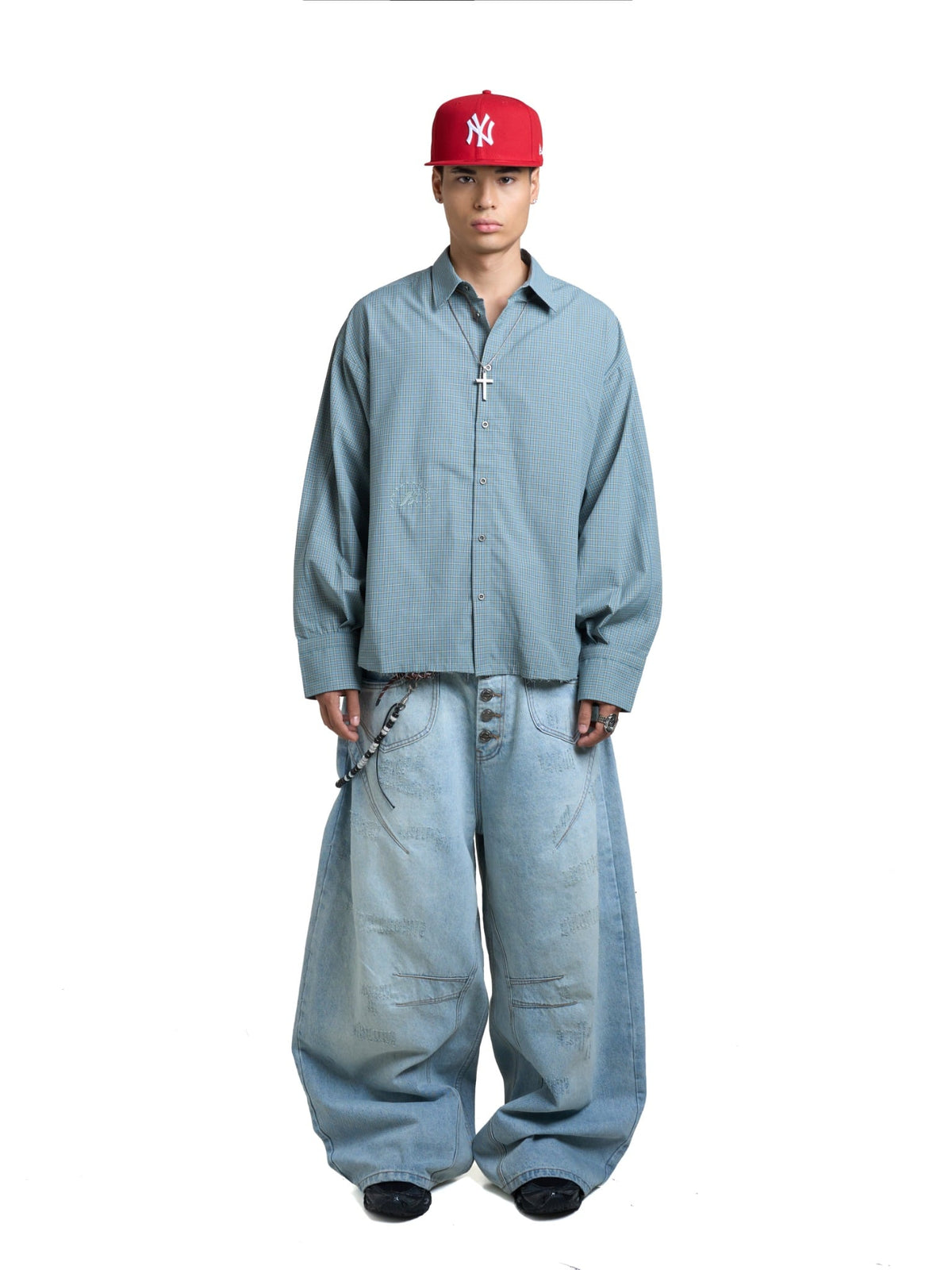 HADES THREADLINE SHIRT - BLUE by HADES - image 2