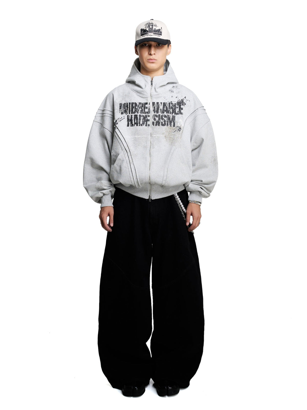 HADES ROCK SOLID ZIP HOODIE by HADES - image 2