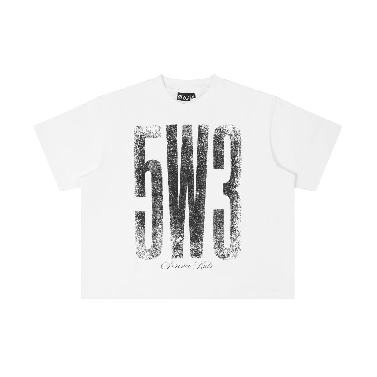 SWE 5W3 BOXY TEE - WHITE by SWE - image 1