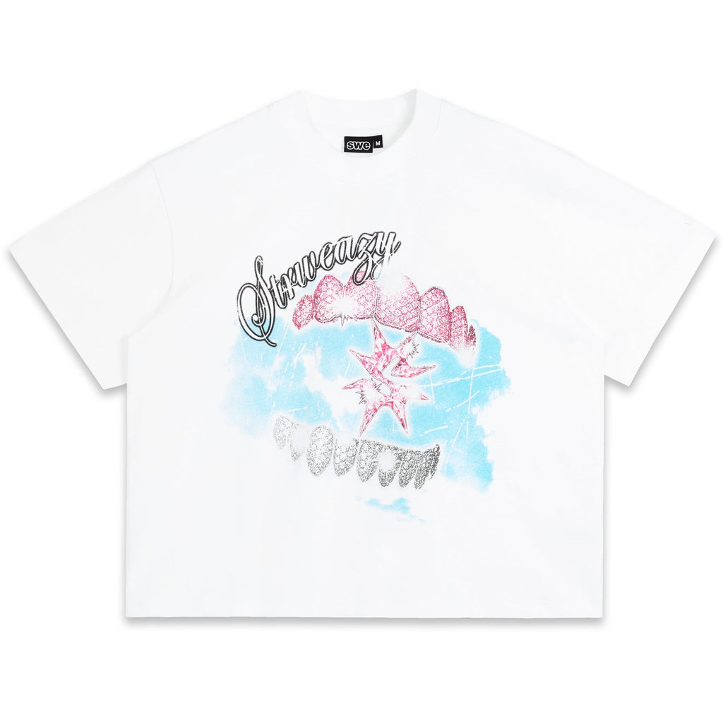 SWE GRILLZ BOXY TEE - WHITE by SWE - image 1