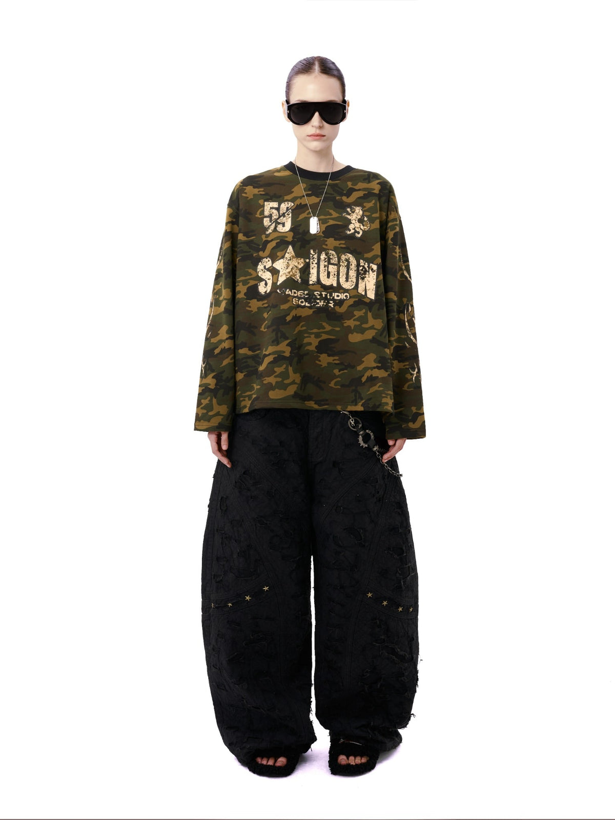 HADES TROOPER CAMO LONGSLEEVE TEE by HADES - image 2