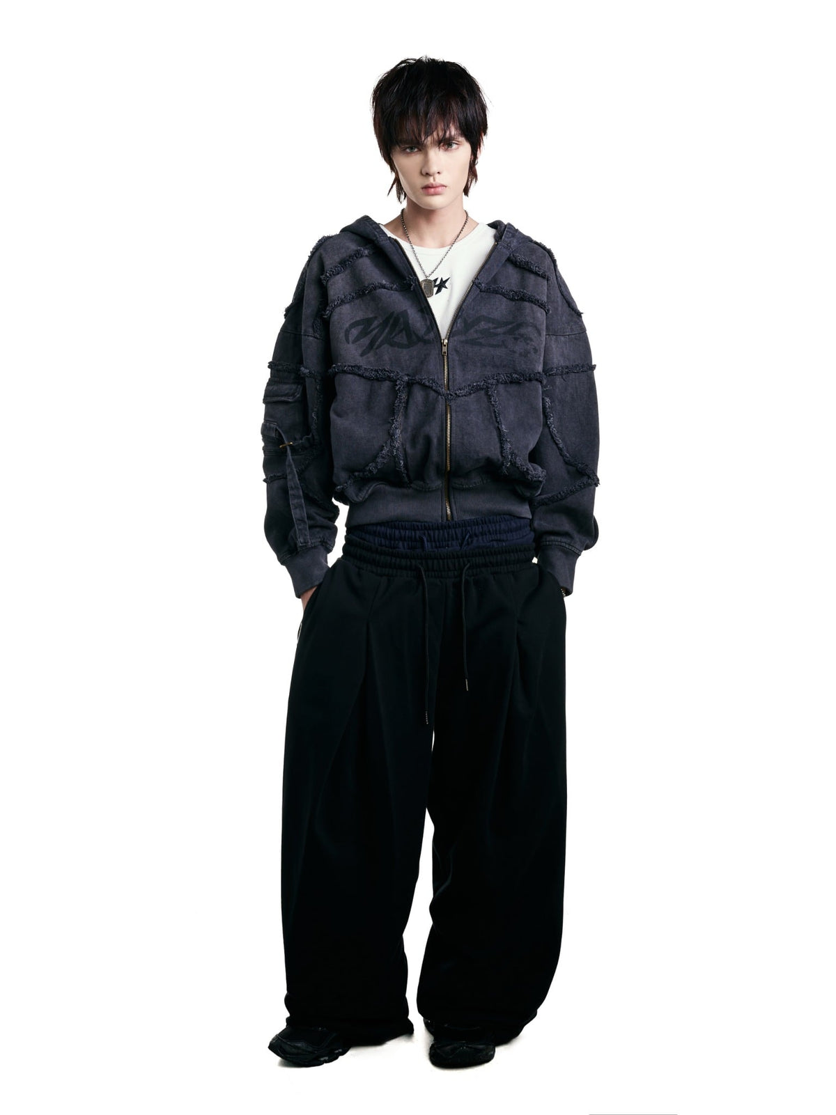 HADES INDUSRTRIAL EDGE HOODIE - GREY by HADES - image 2