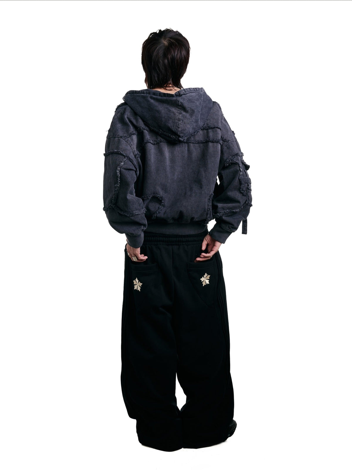 HADES INDUSRTRIAL EDGE HOODIE - GREY by HADES - image 4