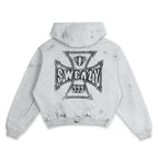 SWE CROSS ZIP HOODIE - GRAY by SWE - image 2