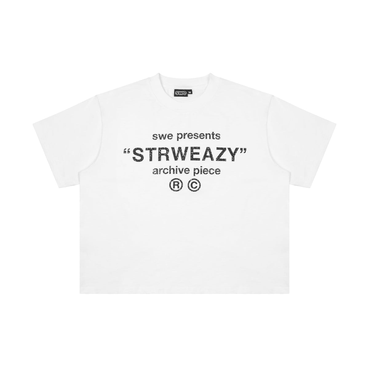 SWE ARCHIVE BOXY TEE - WHITE by SWE - image 1