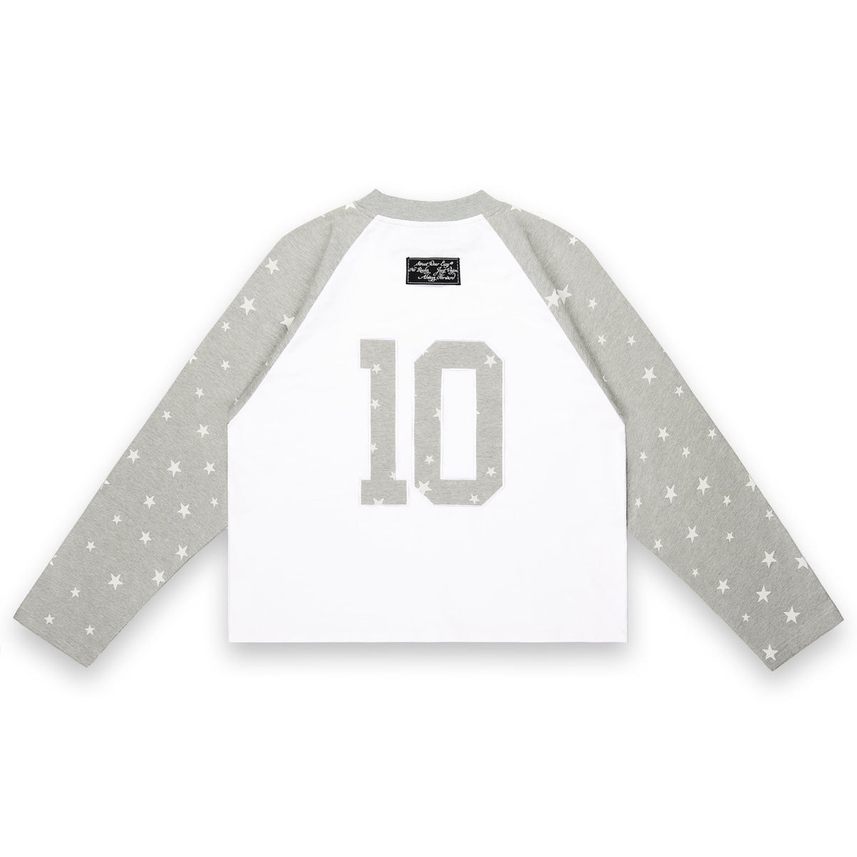 SWE STARFALL BOXY L/S TEE - GRAY/WHITE by SWE - image 3