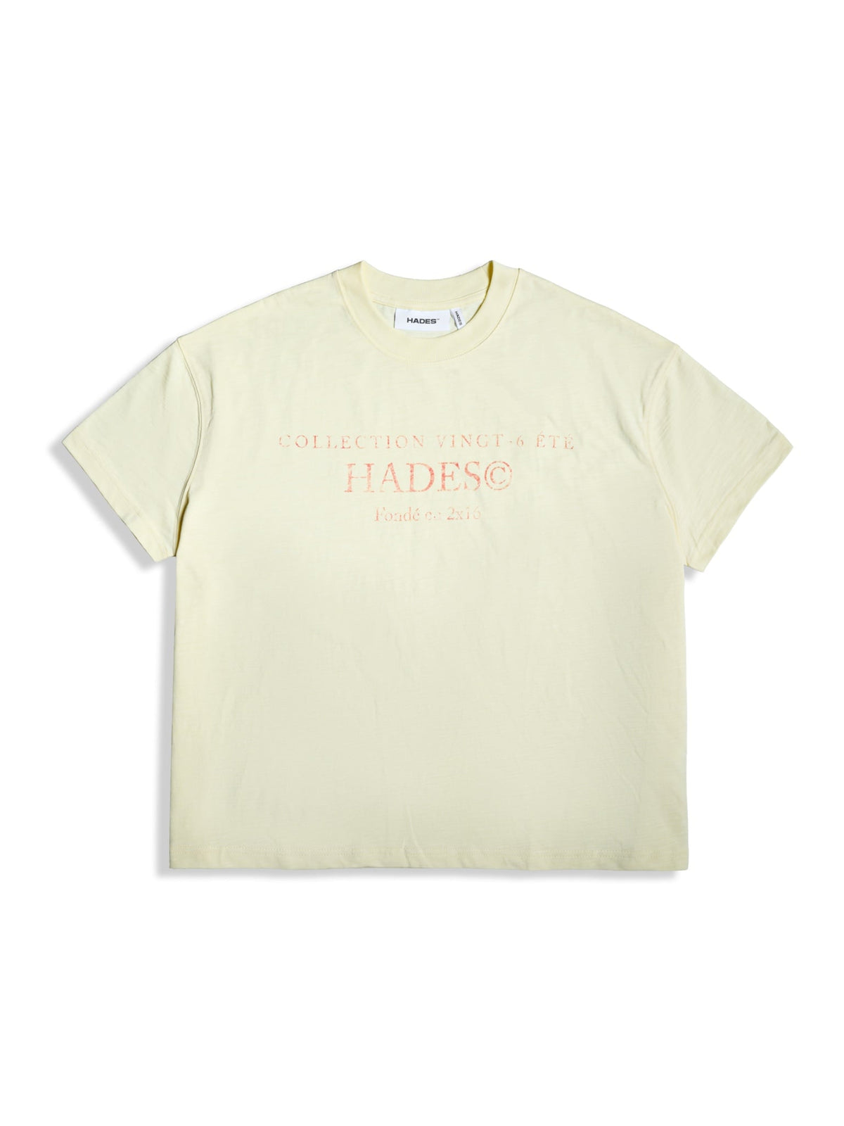 HADES ETE CLUB TEE - YELLOW by HADES - image 1