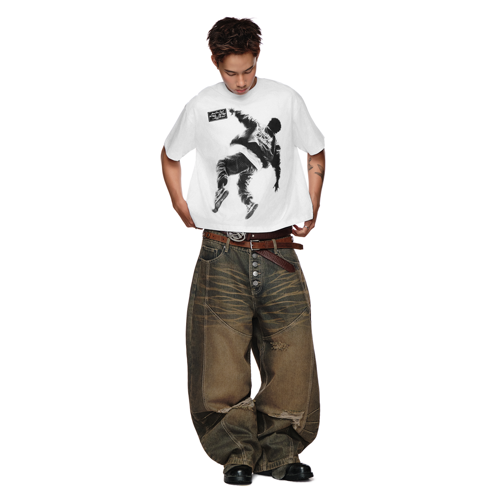 SWE JUMPMAN BOXY TEE - WHITE by SWE - image 10