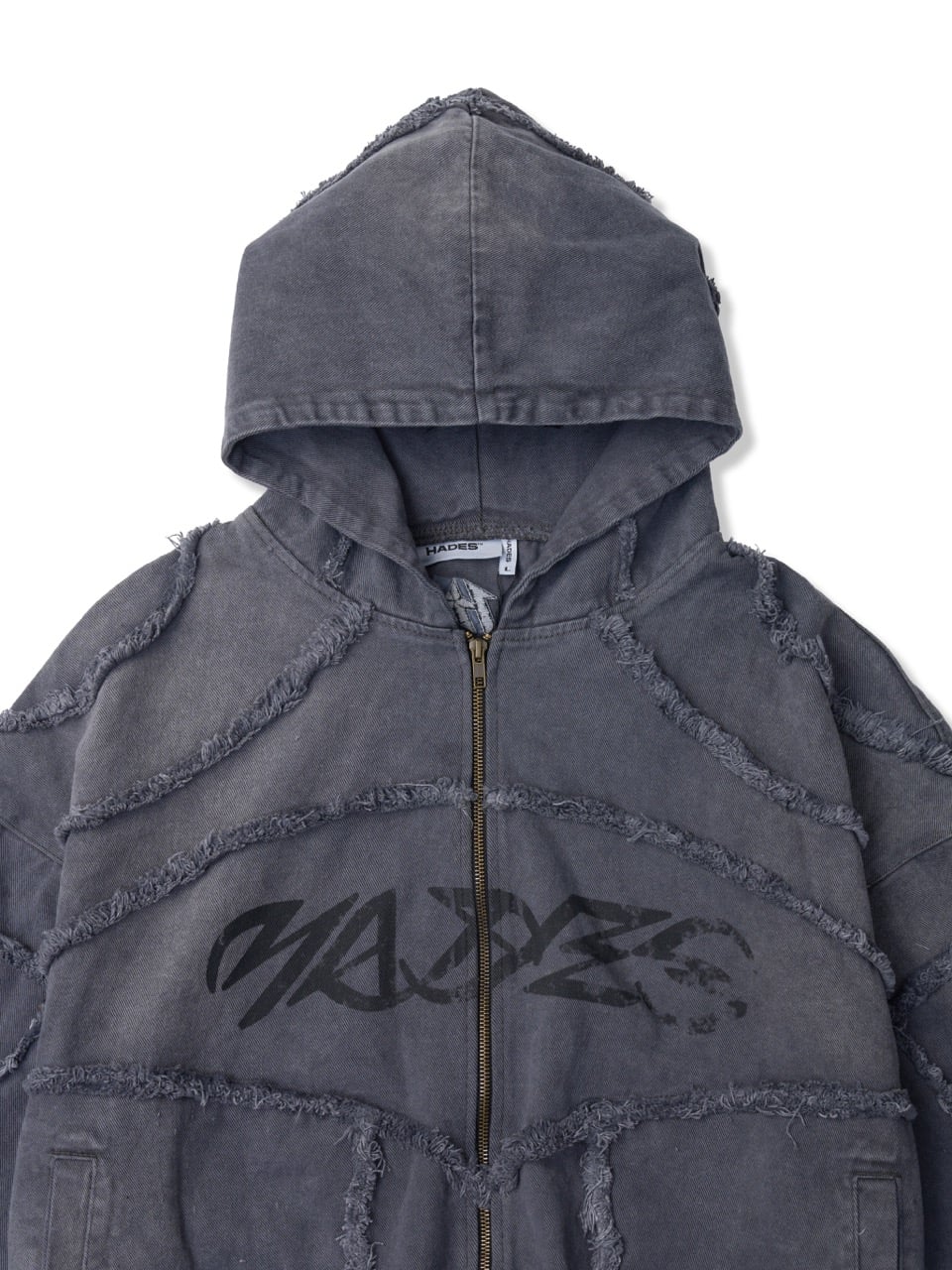 HADES INDUSRTRIAL EDGE HOODIE - GREY by HADES - image 5