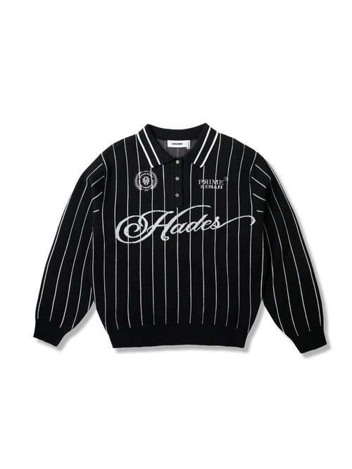 HADES CLASSIC POLO KNIT - BLACK by HADES - image 1