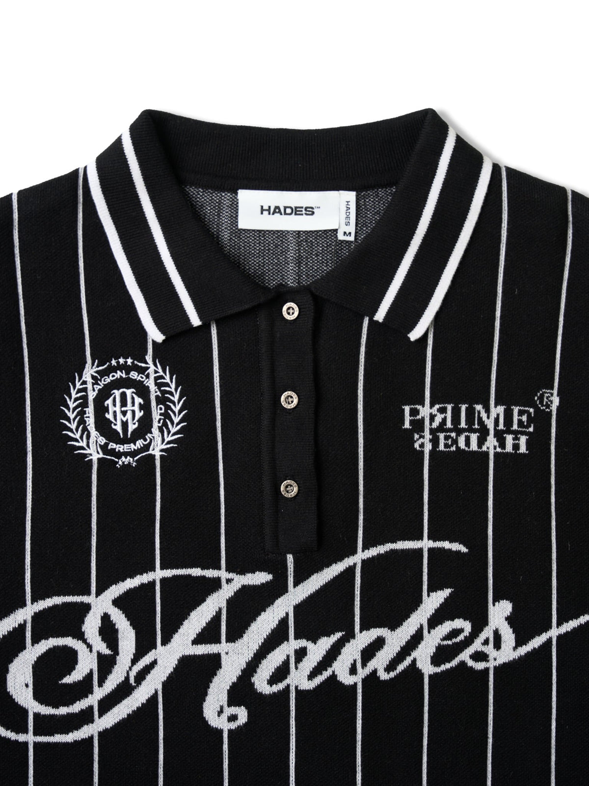 HADES CLASSIC POLO KNIT - BLACK by HADES - image 5
