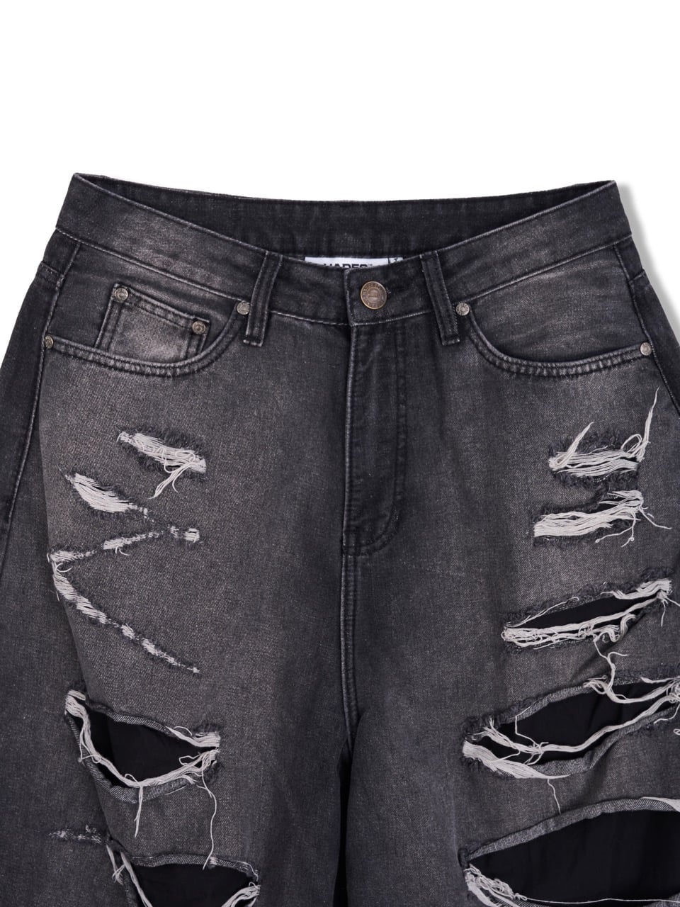 HADES DISTRESSED DENIM JEANS by HADES - image 5