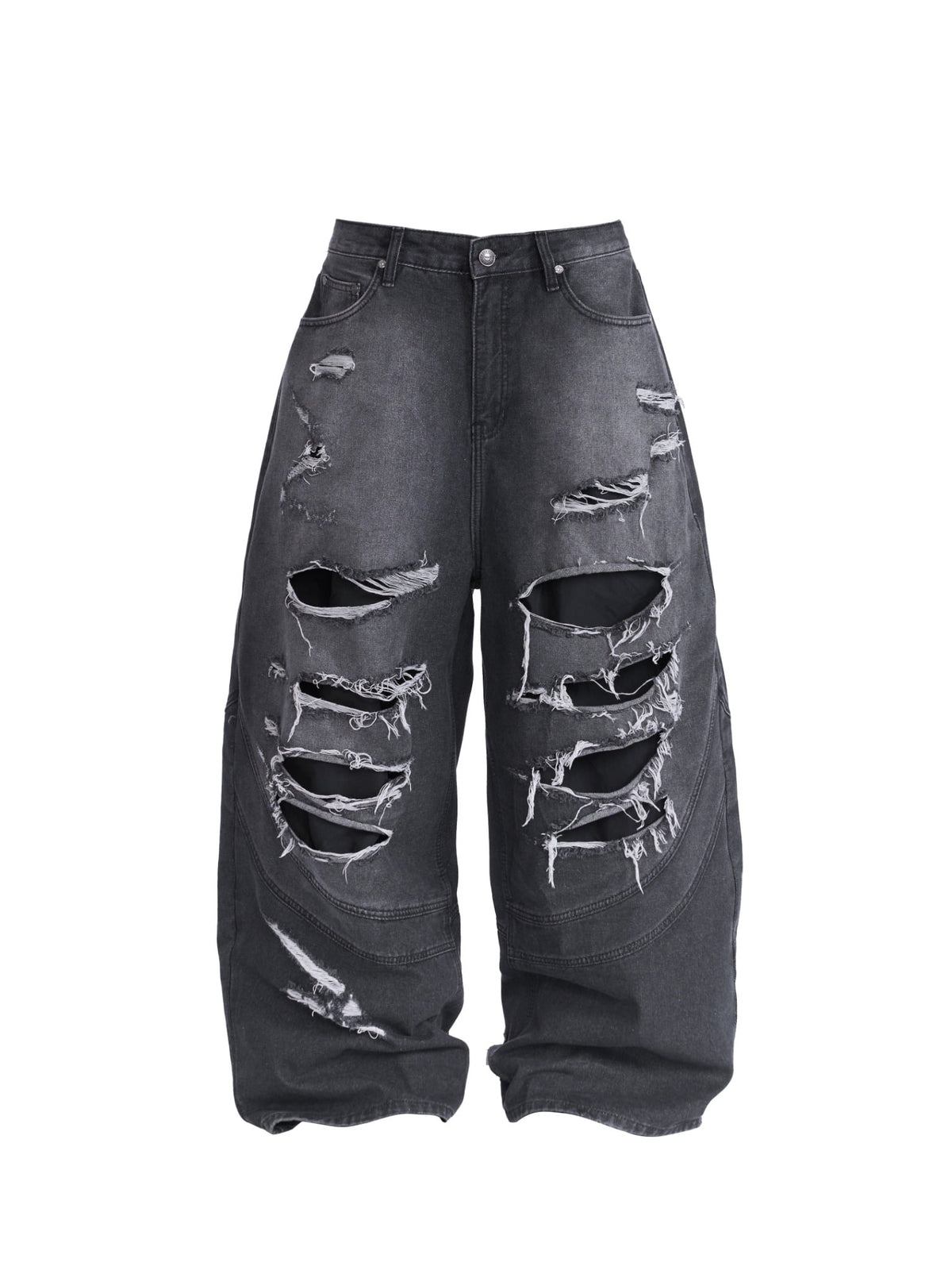 HADES DISTRESSED DENIM JEANS by HADES - image 1