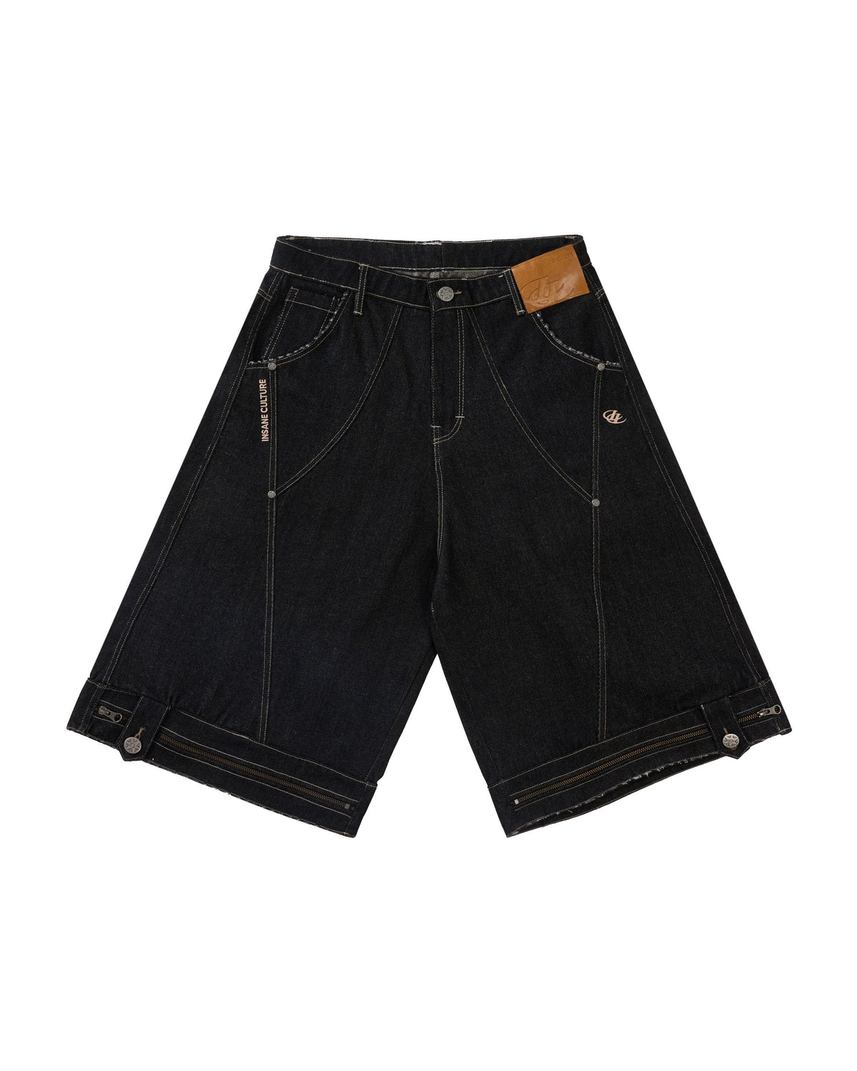 Insane® Smoke Raw Denim Jorts by INSANE - image 1