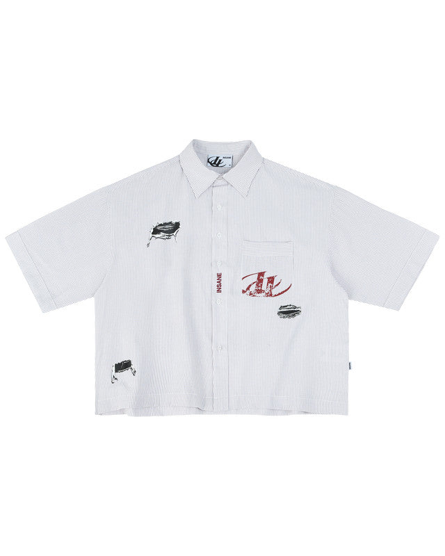 Insane® Ripped 26 Shirt - White by INSANE - image 1
