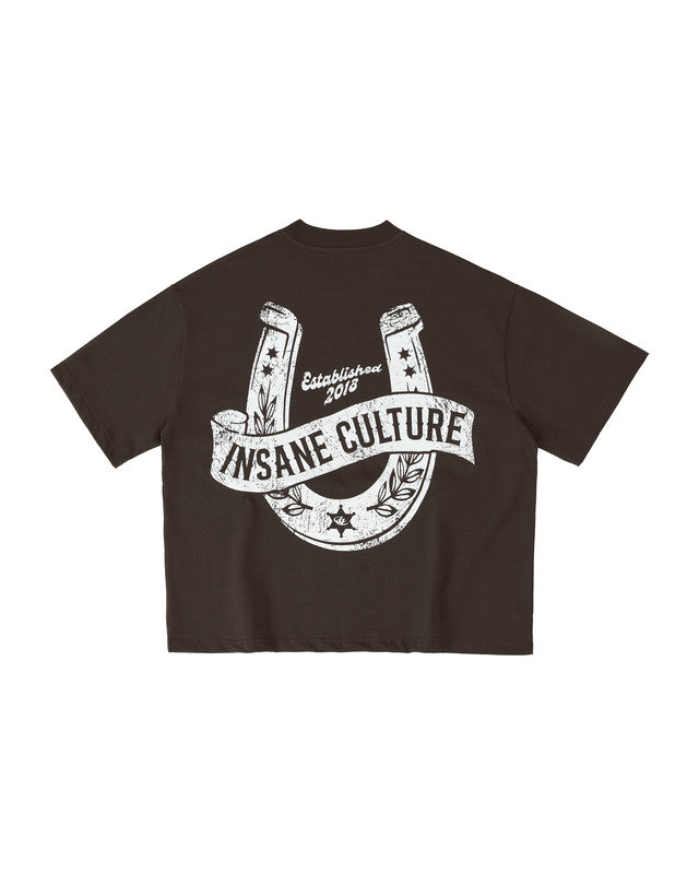 Insane® Horseshoe Tee - Brown by INSANE - image 2
