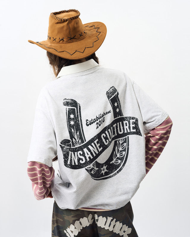 Insane® Horseshoe Tee - Melange by INSANE - image 4