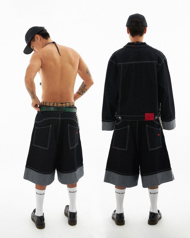 Insane® Foldlock Raw Denim Jorts by INSANE - image 4