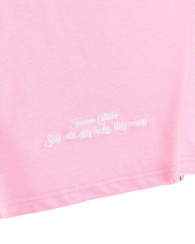 Insane® Twin Horse Tee - Baby Pink by INSANE - image 11