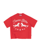 Insane® Twin Horse Tee - Red by INSANE - image 1