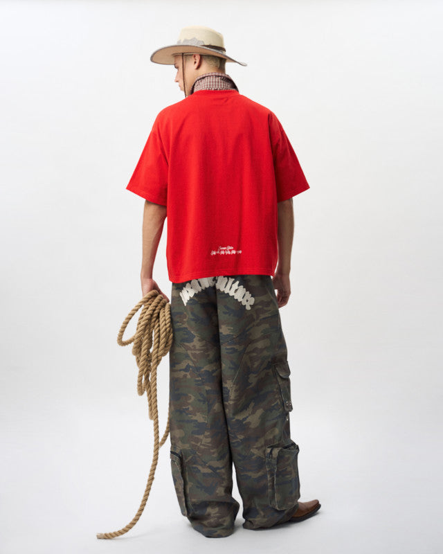 Insane® Twin Horse Tee - Red by INSANE - image 4