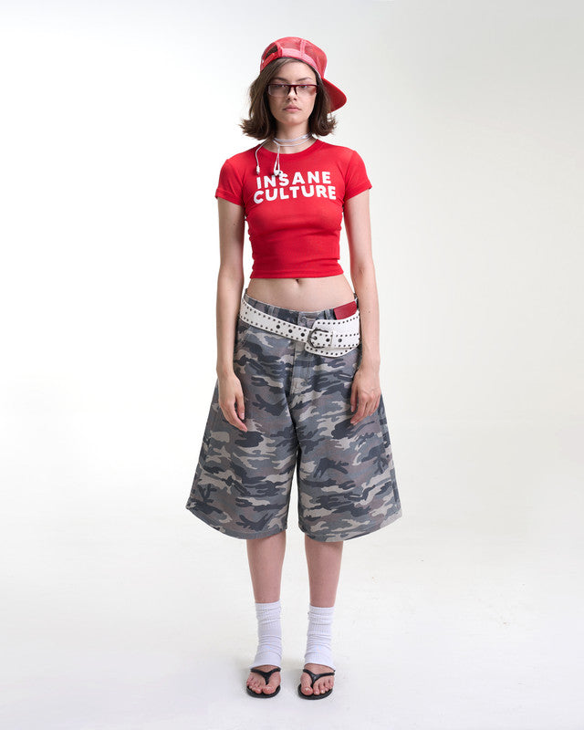 Insane® Culture Baby Tee - Red by INSANE - image 2