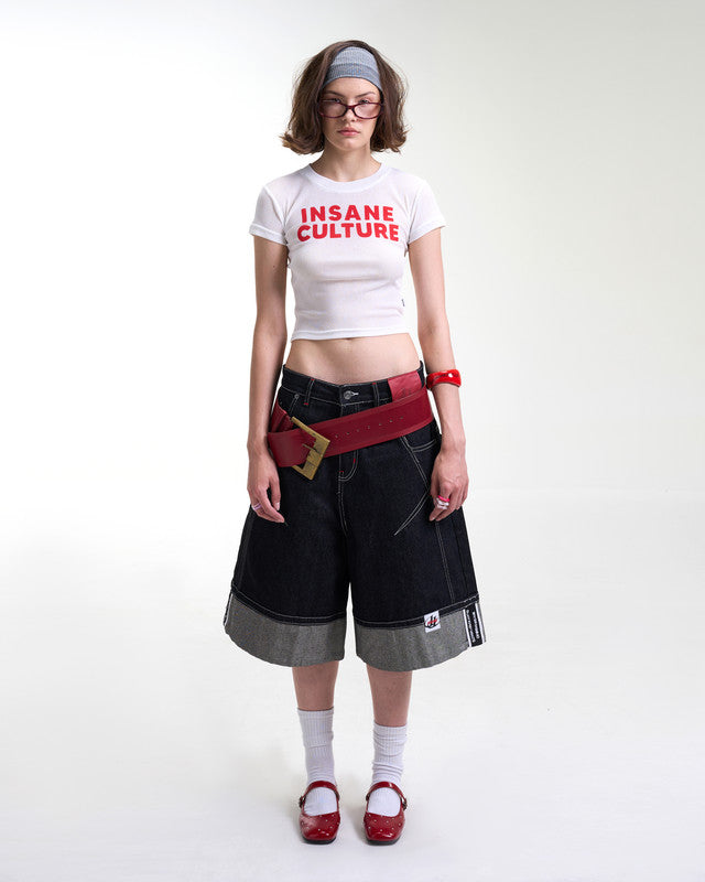 Insane® Culture Baby Tee - White by INSANE - image 2