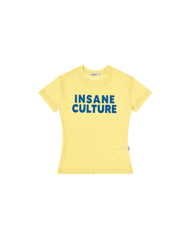 Insane® Culture Baby Tee - Lime Yellow by INSANE - image 1