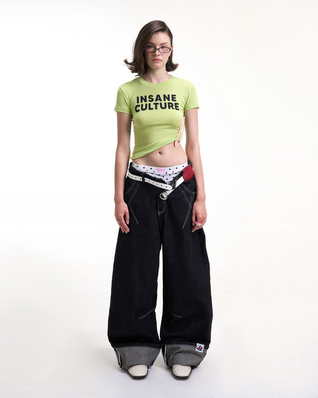 Insane® Culture Baby Tee - Avocado Green by INSANE - image 2