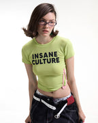 Insane® Culture Baby Tee - Avocado Green by INSANE - image 7