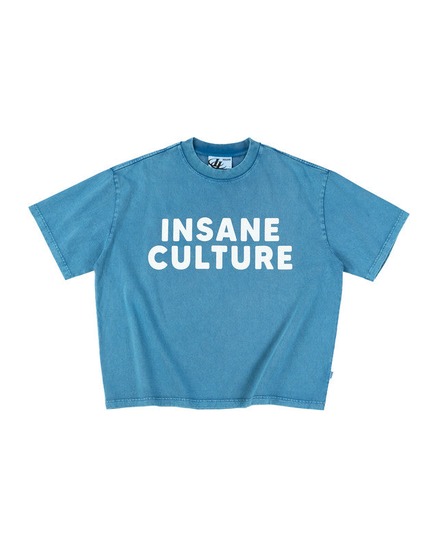 Insane® Culture 26 Washed Tee - Faded Blue by INSANE - image 1