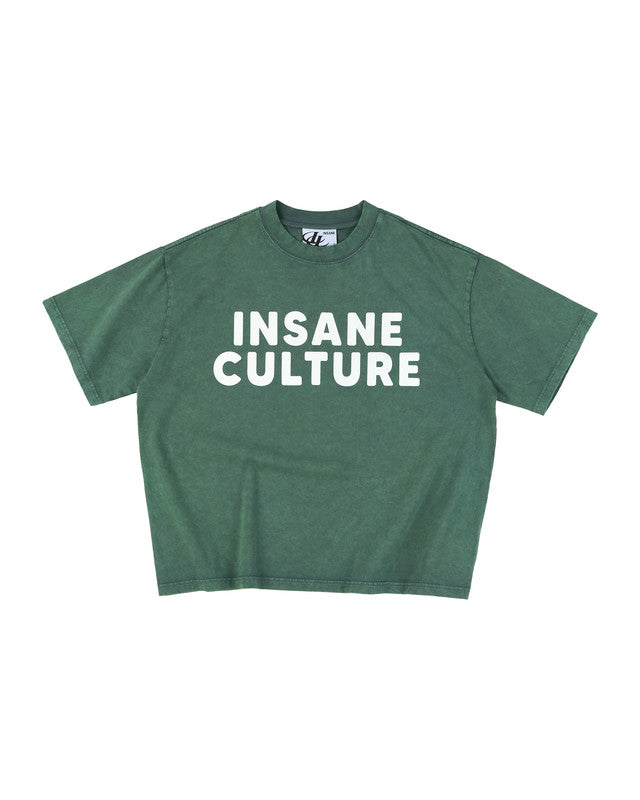 Insane® Culture 26 Washed Tee - Faded Green by INSANE - image 1