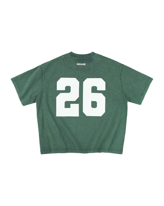 Insane® Culture 26 Washed Tee - Faded Green by INSANE - image 2