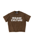 Insane® Culture 26 Washed Tee - Faded Brown by INSANE - image 1