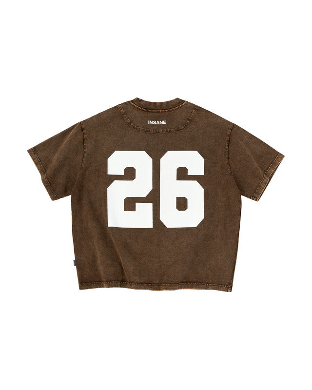 Insane® Culture 26 Washed Tee - Faded Brown by INSANE - image 2