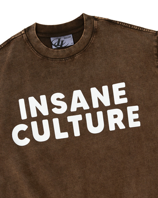 Insane® Culture 26 Washed Tee - Faded Brown by INSANE - image 5