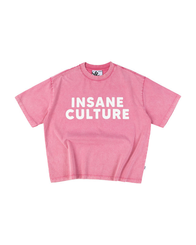 Insane® Culture 26 Washed Tee - Faded Pink by INSANE - image 1