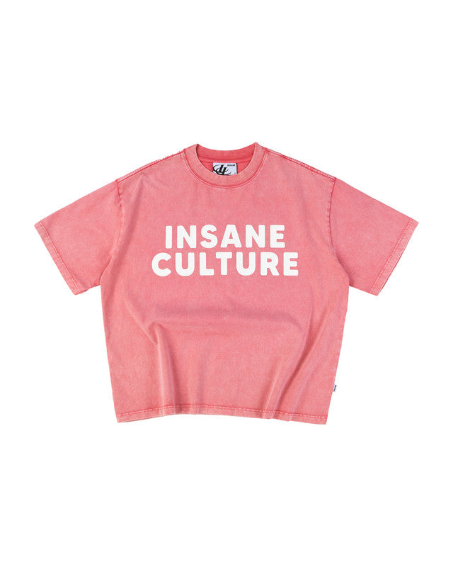 Insane® Culture 26 Washed Tee - Faded Red by INSANE - image 1