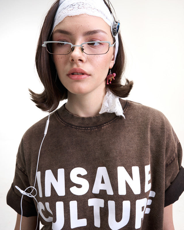 Insane® Culture 26 Washed Tee - Faded Brown by INSANE - image 11