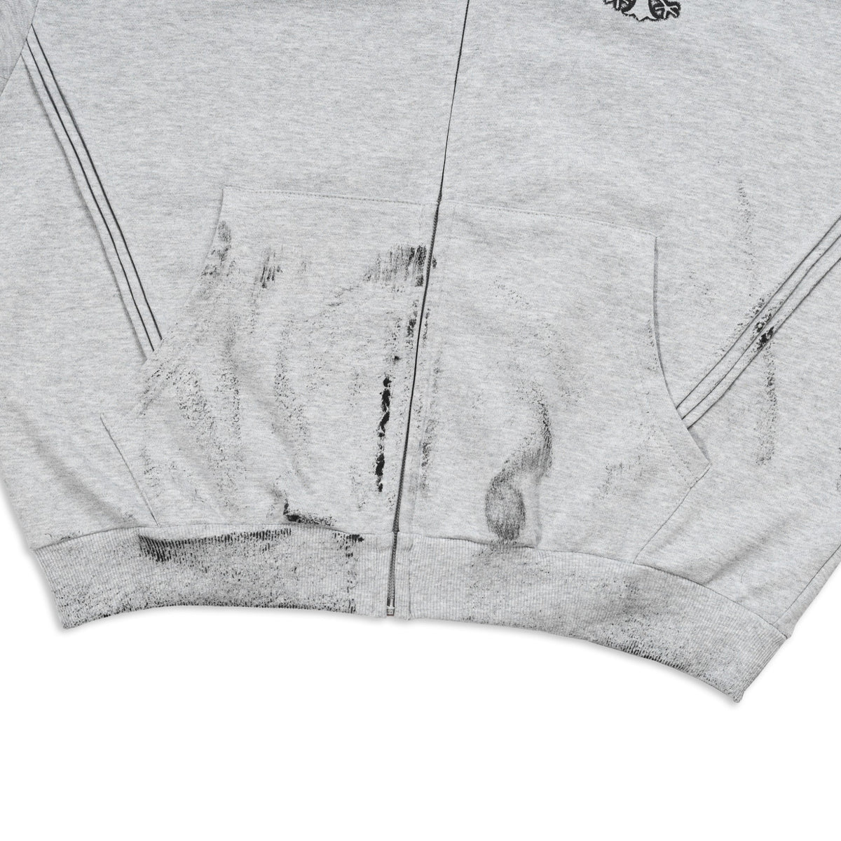 SWE CROSS ZIP HOODIE - GRAY by SWE - image 3