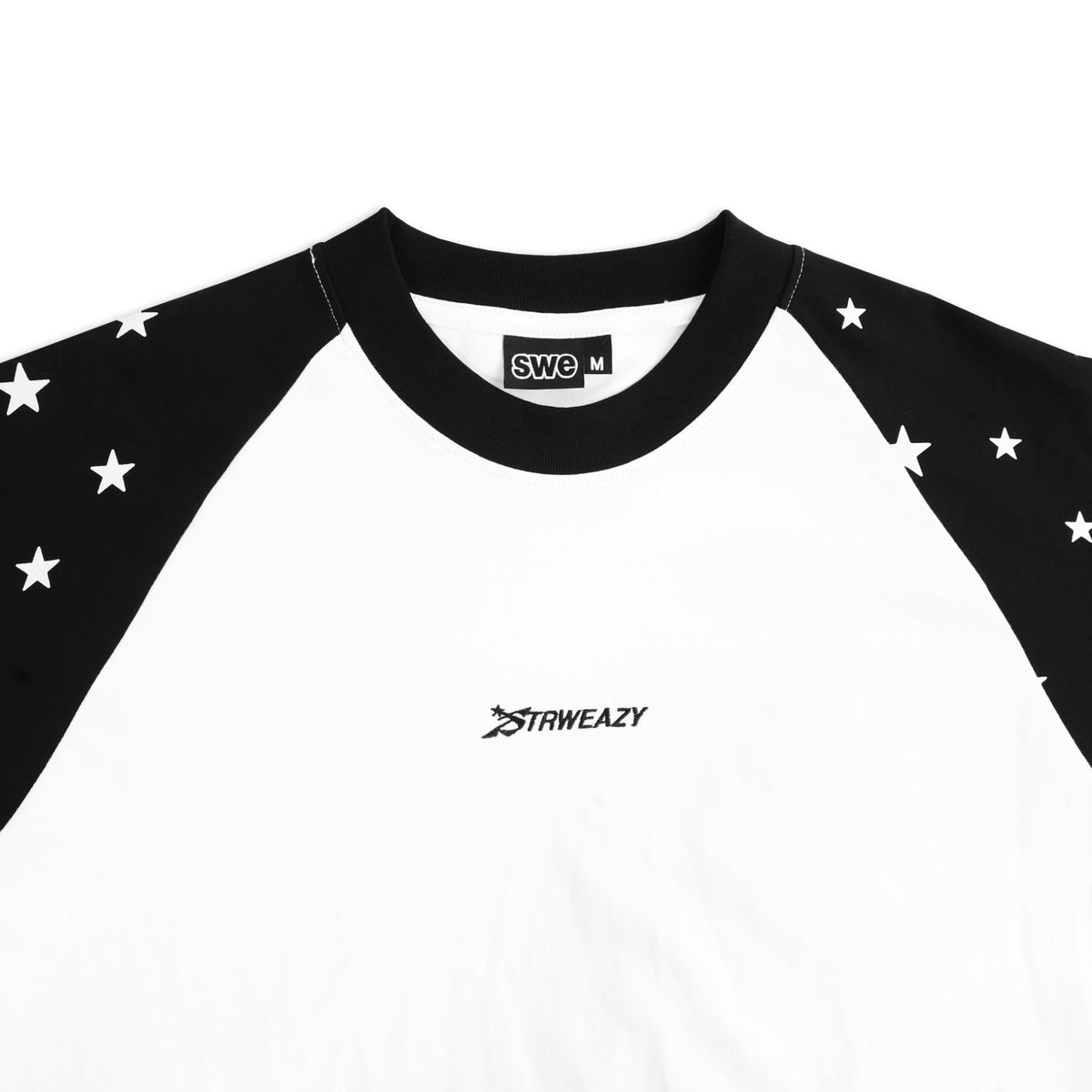 SWE STARFALL BOXY L/S TEE - BLACK/WHITE by SWE - image 5