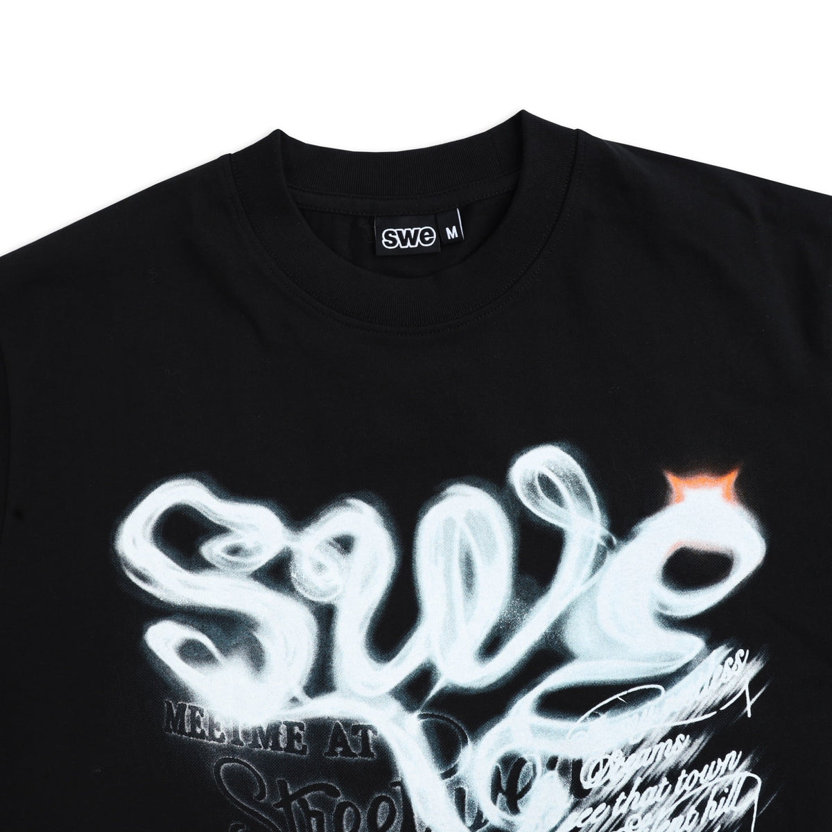 SWE AFTERIMAGE BOXY TEE - BLACK by SWE - image 3