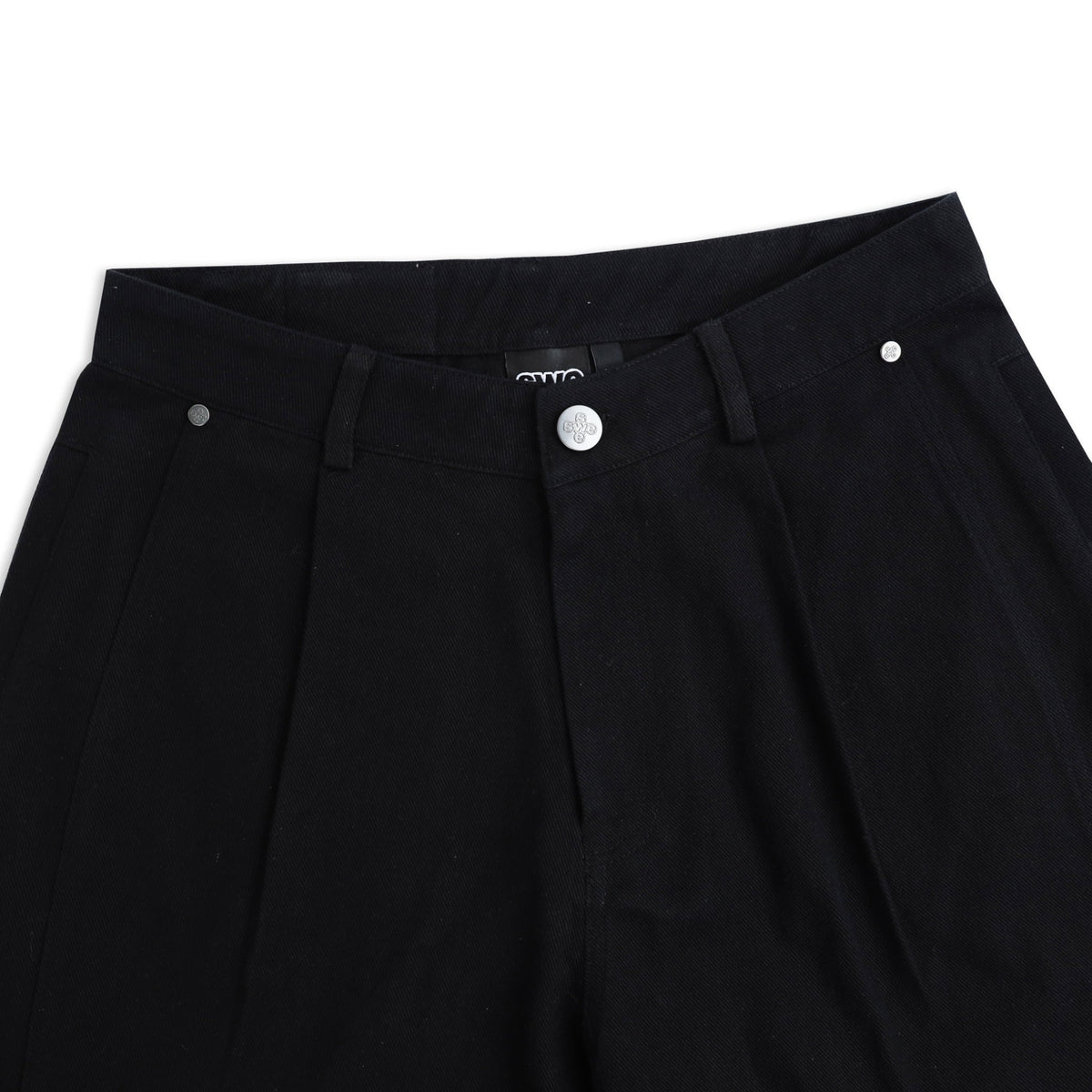 SWE BELTED WIDE PANTS - BLACK by SWE - image 3