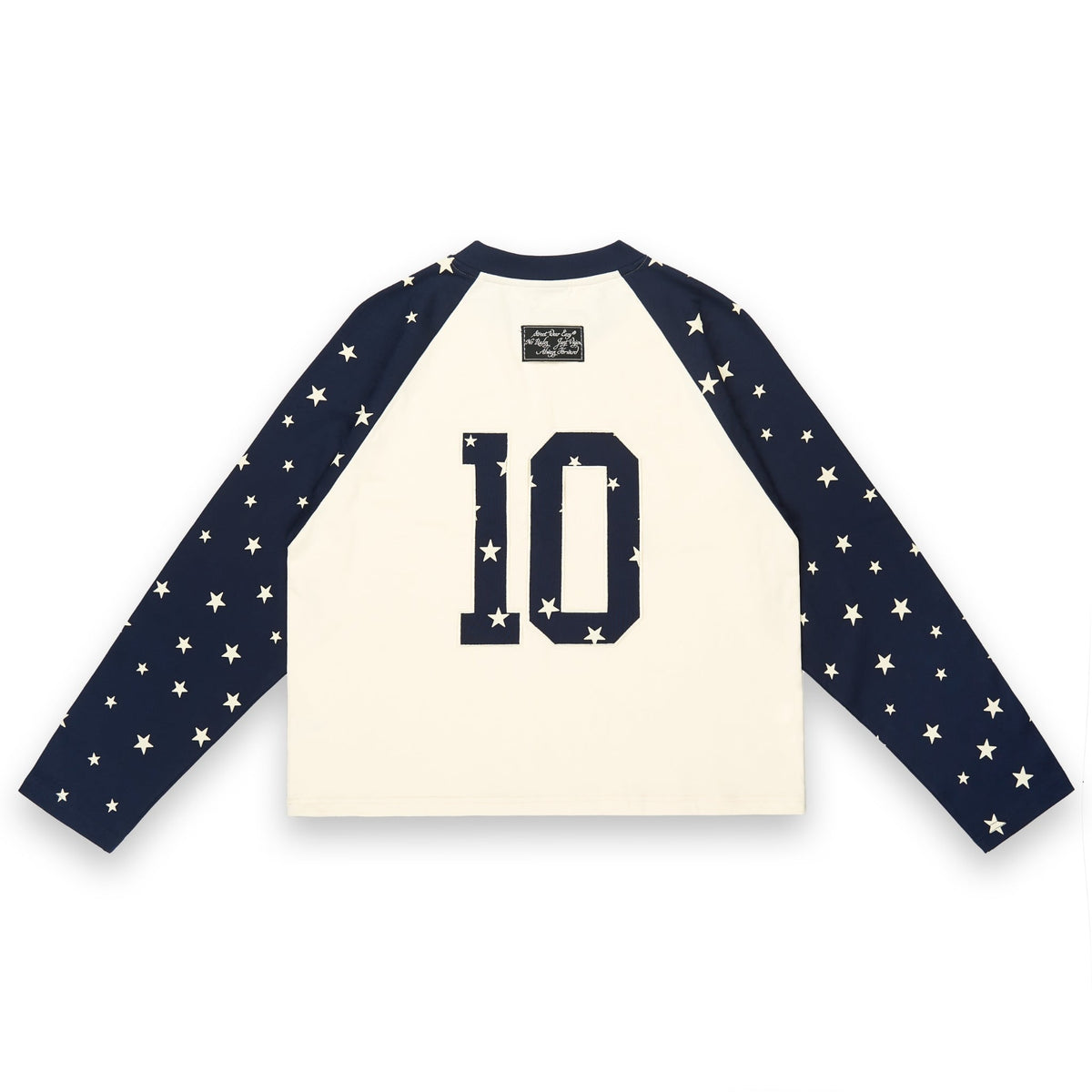 SWE STARFALL BOXY L/S TEE - NAVY/CREAM by SWE - image 2