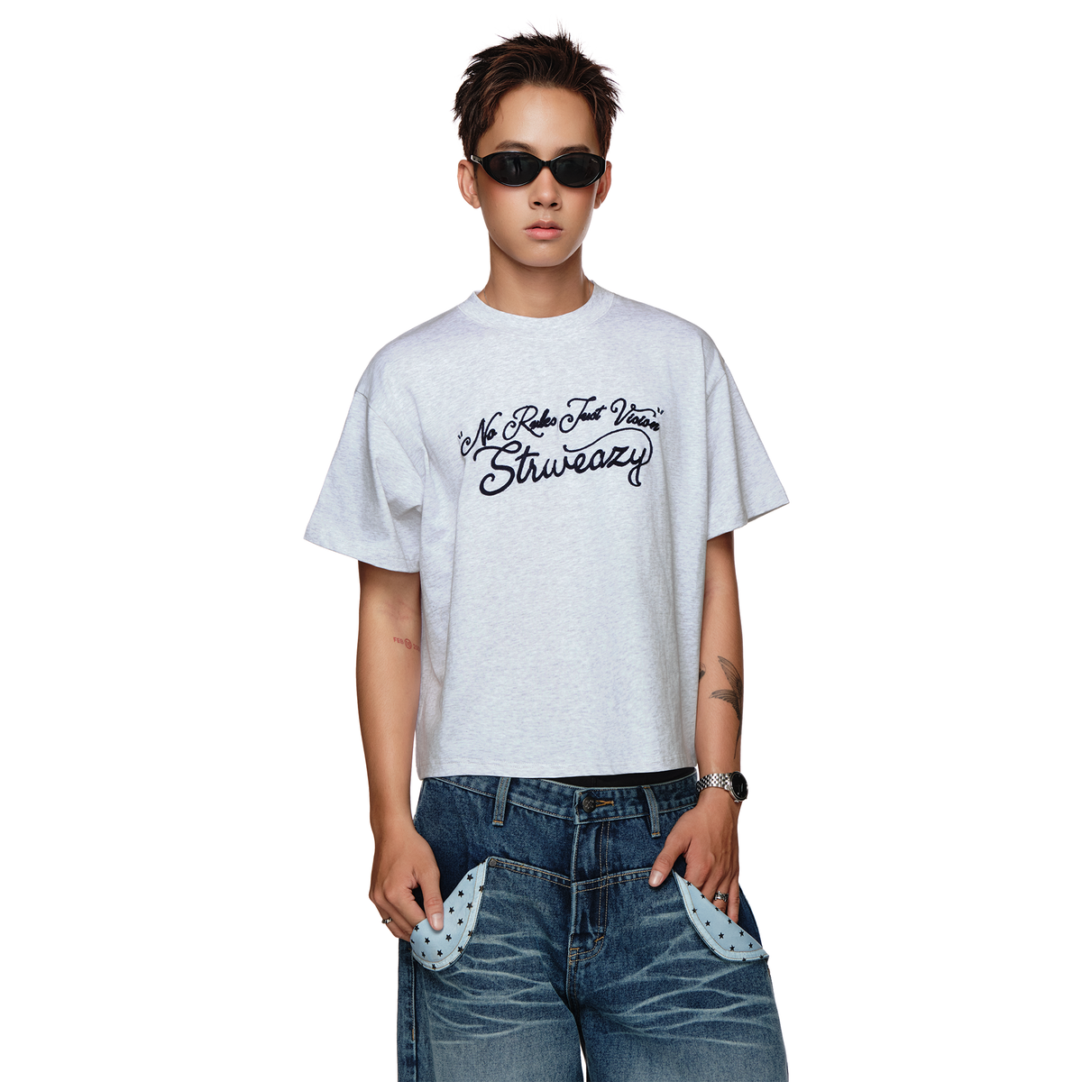 SWE VISION BOXY TEE - GRAY by SWE - image 2