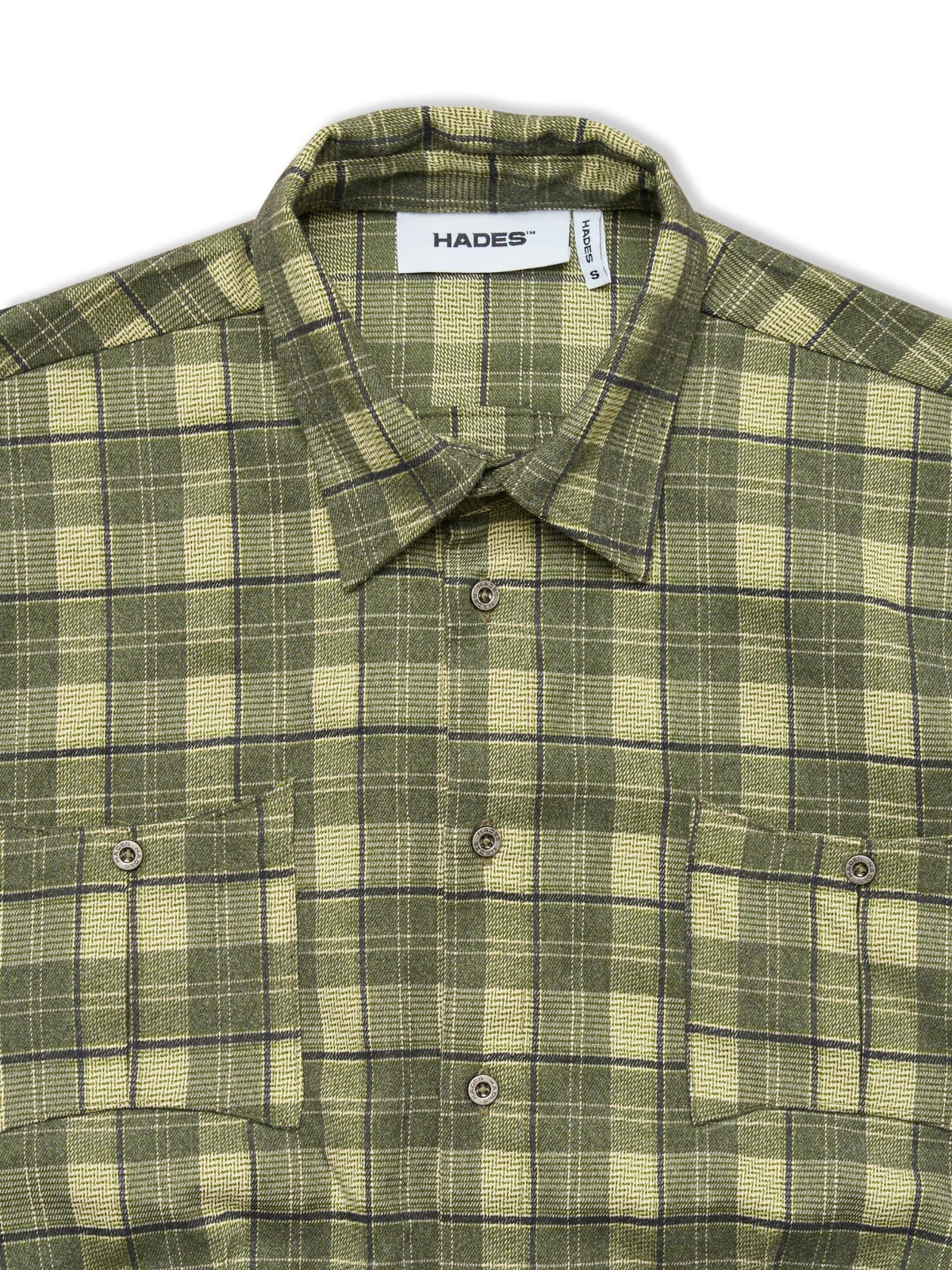 HADES GRIDLOCK FLANNEL SHIRT by HADES - image 5
