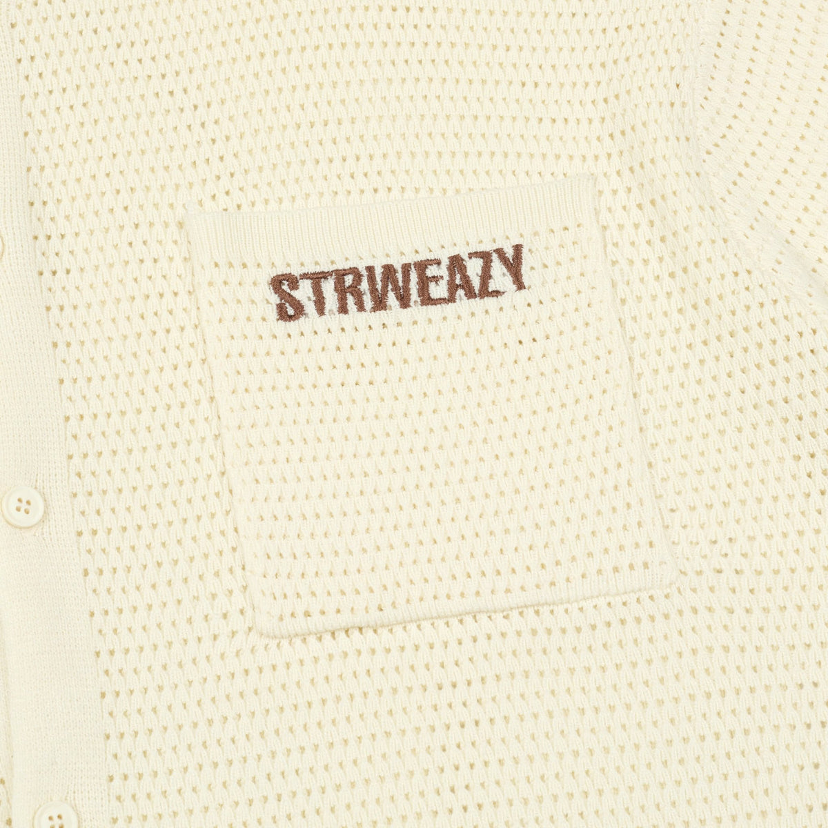 SWE CROCHET KNIT SHIRT - CREAM by SWE - image 4